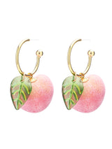 Sweet Peach Earrings Earrings Ear Clips