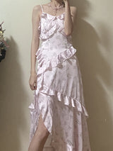 Pink Floral Slip Fairy Dress