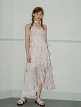 Pink Floral Slip Fairy Dress