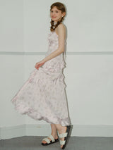 Pink Floral Slip Fairy Dress