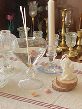 Romantic Heart Glass Vase