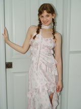 Pink Floral Slip Fairy Dress