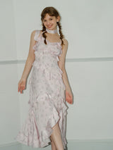Pink Floral Slip Fairy Dress