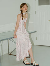 Pink Floral Slip Fairy Dress