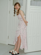 Pink Floral Slip Fairy Dress