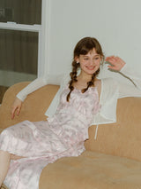 Pink Floral Slip Fairy Dress