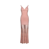 Blush Reverie Illusion Dress