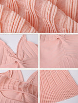 Blush Reverie Illusion Dress