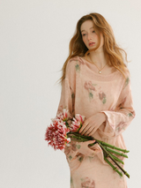 Dusky Rose Knit Duo