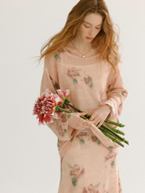 Dusky Rose Knit Duo