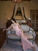 Blush Reverie Illusion Dress