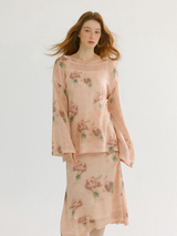 Dusky Rose Knit Duo