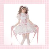 Pink Lolita Collection features pink cosplay outfits and shoes with a cute and unique Lolita style. Add fairy-tale charm to your look with items that showcase intricate details and adorable designs. #PinkLolita