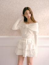 Frost Petal Whisper Knit