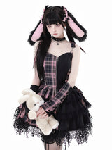 BlckPink Purple Lolita Kawaii Cake Dress