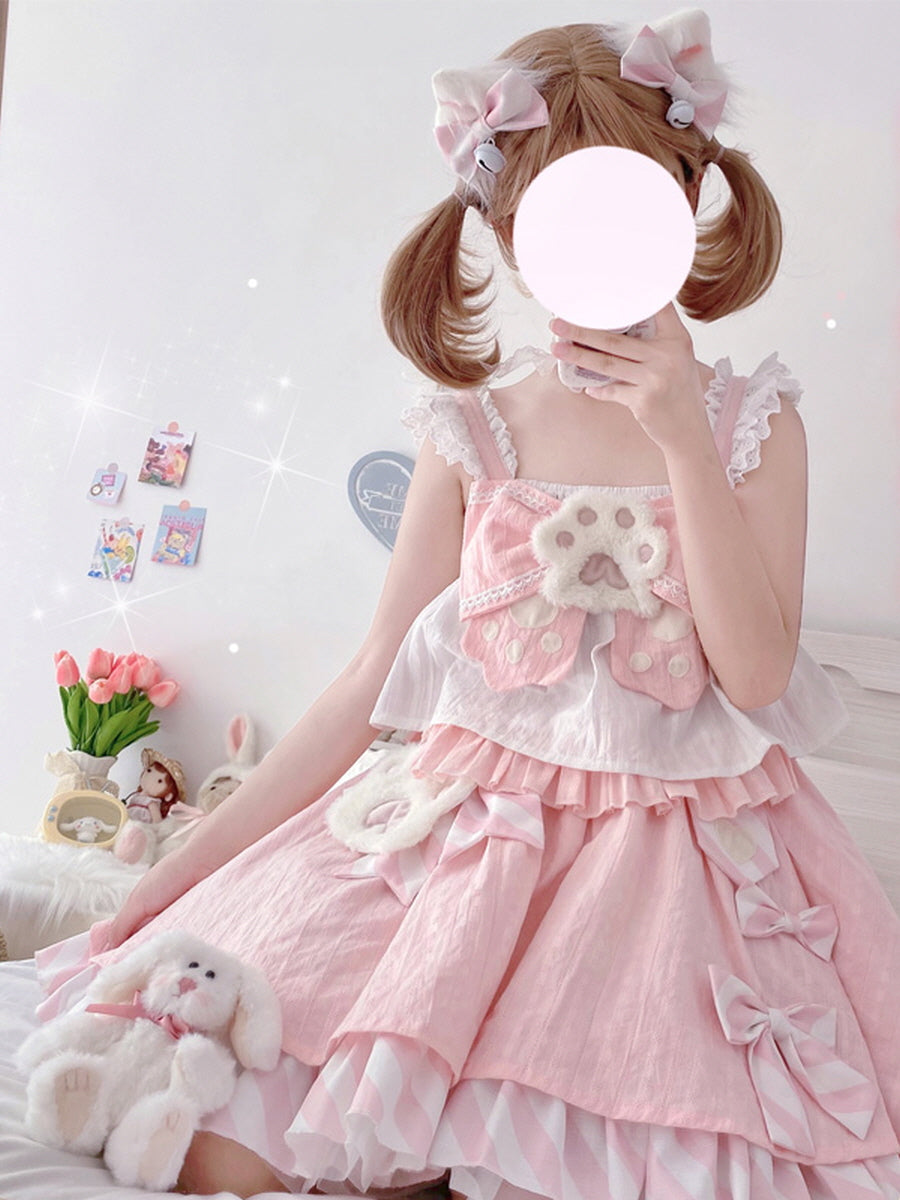 Meow Lolita JSK Suspender Dress