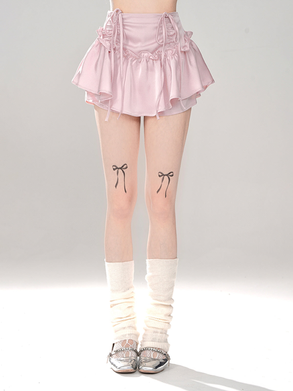 Swan White Pink Skirt