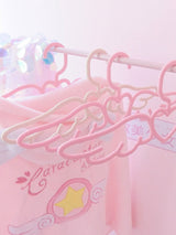 5Pcs Angel Love Wings Non Slip Hanger Set