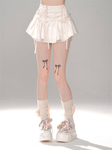 Swan White Pink Skirt