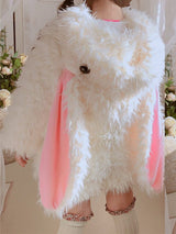 Cute Plush Bunny Two Piece Set