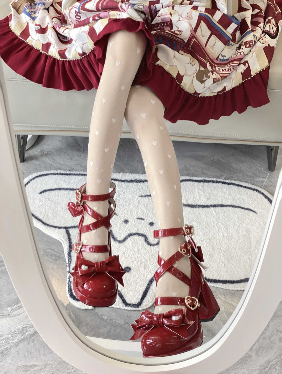 Sweet Plum Lolita Mary Jane Shoes