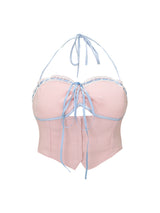 Teenage Powder Pink Tubetop Two-piece Set