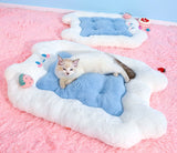 Strawberry Fluffy Soft Pet Cats Dogs Beds Mat House