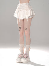 Swan White Pink Skirt