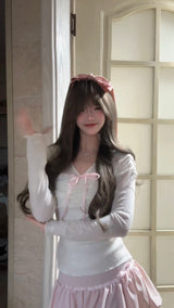 Fairy Whisper Sheer Bow Top