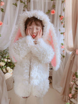 Cute Plush Bunny Two Piece Set