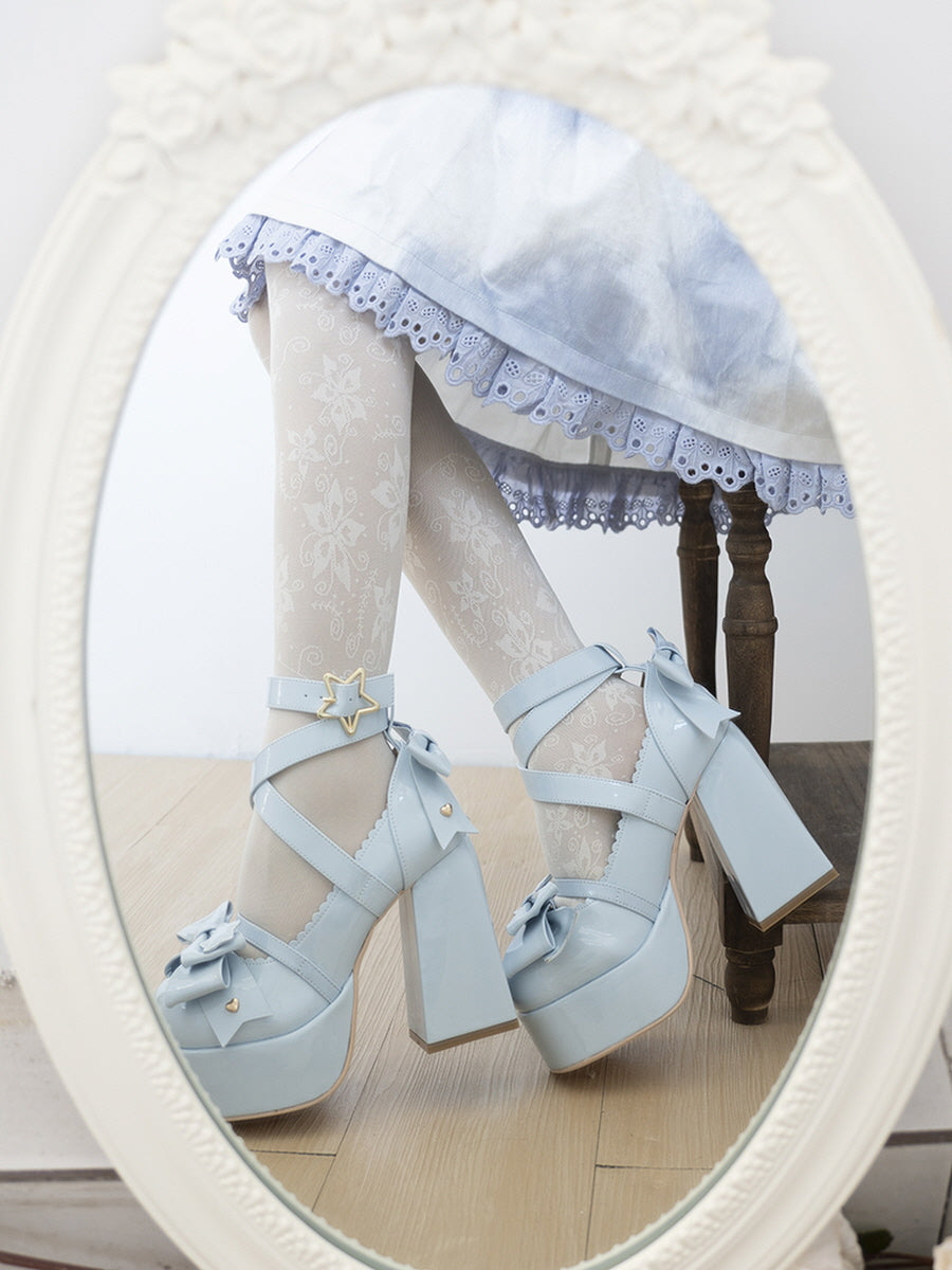 Star Lolita High Heels Shoes