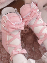 Cute Bunny Platform Lolita Dolly Shoes