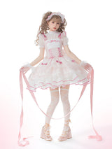 Fairy Tale Lolita Pink Blue Black Dress