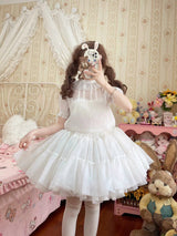 Fairy Tale Lolita Pink Blue Black Dress