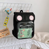 Cute Cat School Big Backpack Bag