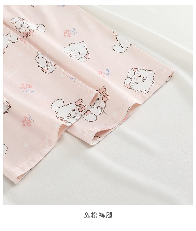 Mikko Sweet Dreams Pink Pajamas Set