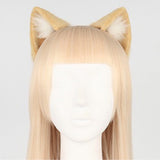 Soft Pink White Cat Ear