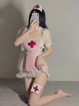 Sweet Nurse Cosplay Uniform Dress