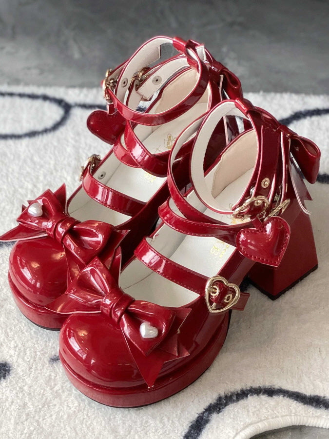 Sweet Plum Lolita Mary Jane Shoes