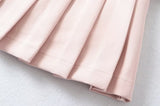 Double Belt Pure Girl Skirt