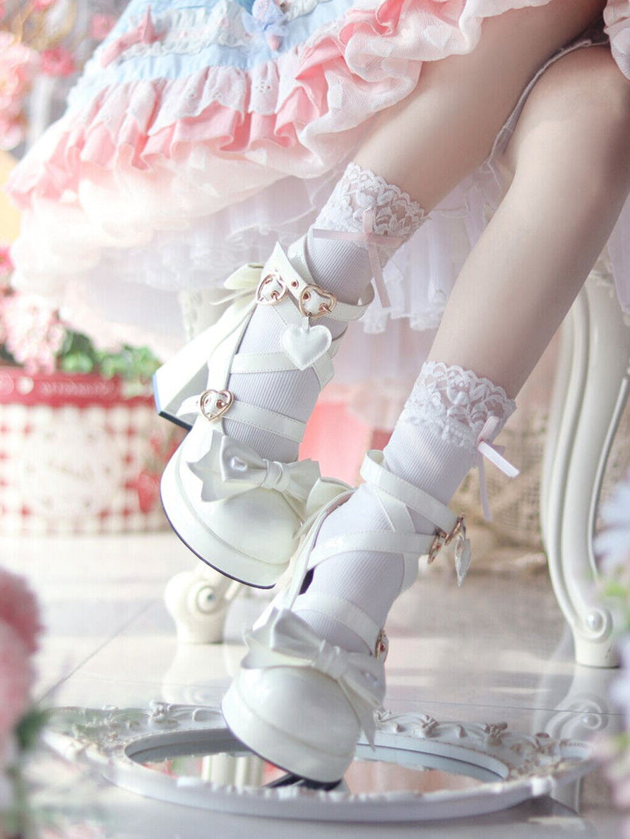 Sweet Plum Lolita Mary Jane Shoes