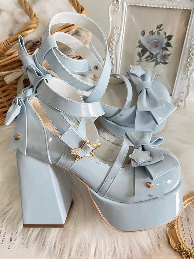 Star Lolita High Heels Shoes