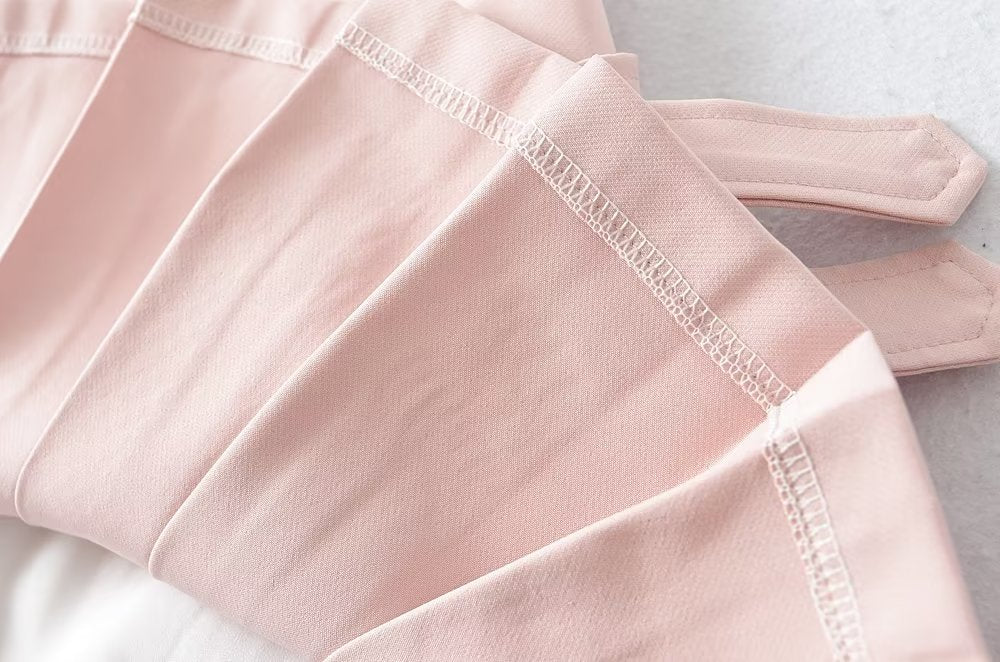 Double Belt Pure Girl Skirt