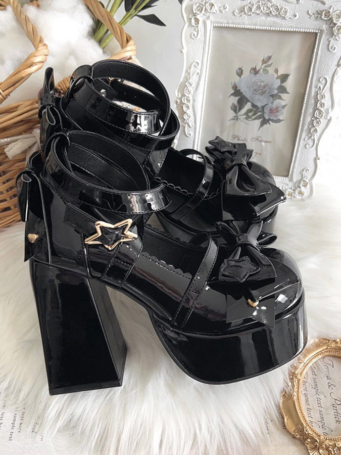 Star Lolita High Heels Shoes