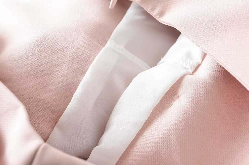 Double Belt Pure Girl Skirt