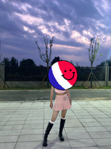 Double Belt Pure Girl Skirt