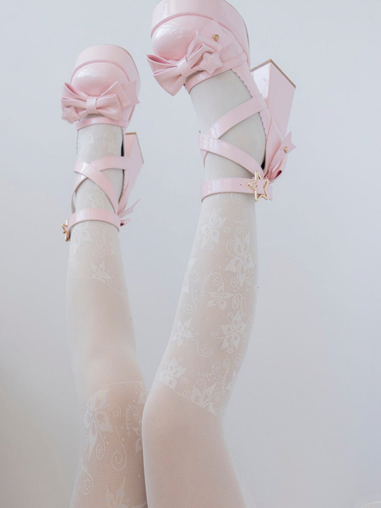 Star Lolita High Heels Shoes