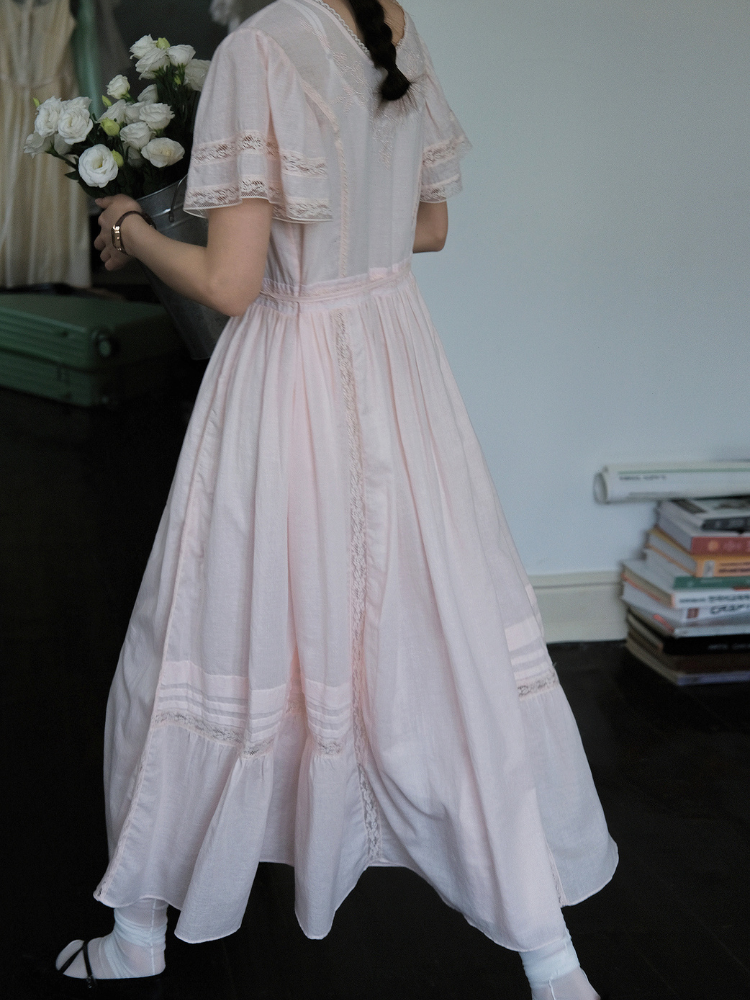 Blush Morning Waltz Dress