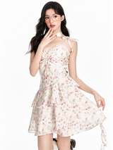 Rosalie Lace Ruffle Dress