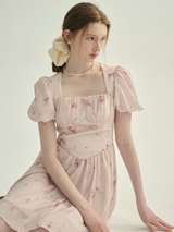 Pink Bloom Whisper Mini Dress